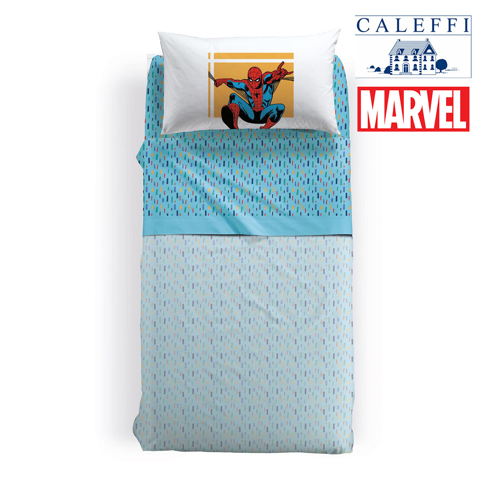 Completo lenzuola Singolo - Spider-Man America - Voglia di Casa Mia